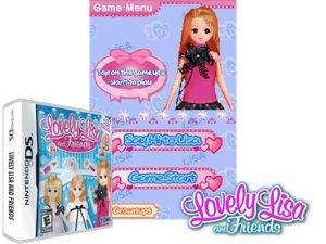 Lovely Lisa and Friends (USA) (NDSi Enhanced) Cover
